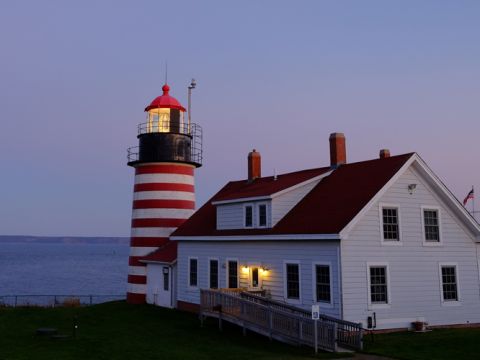 West Quoddy Head Lighthouse - photo by Jorge Moro, AdobeStock